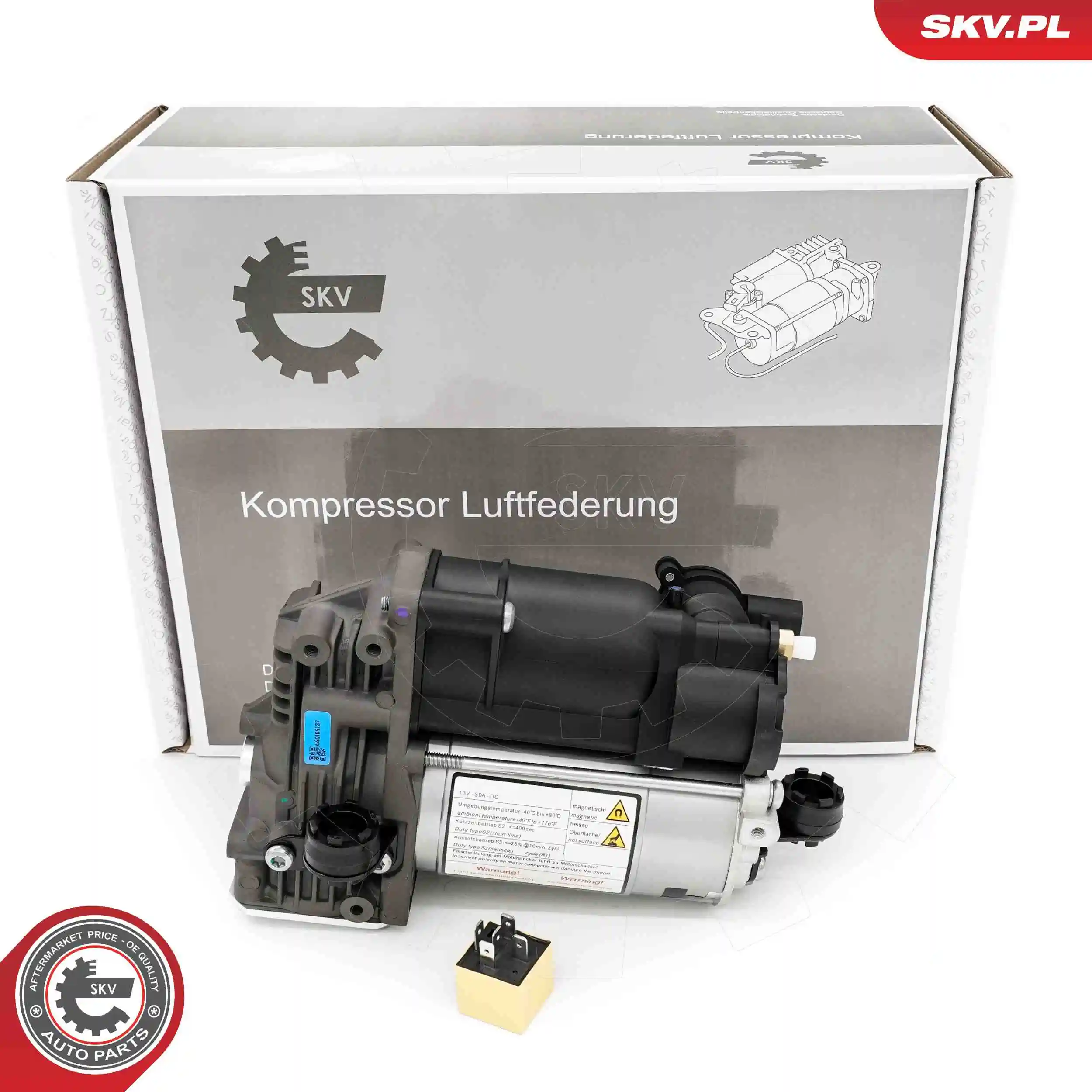 Compressor, compressed-air system